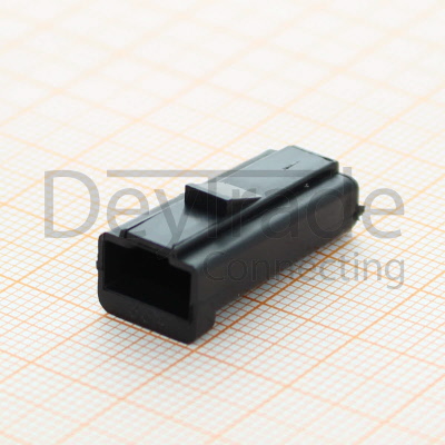 5 Metri-Pack 1-Way Female Connectors Black 56 Series Delphi 2977253 